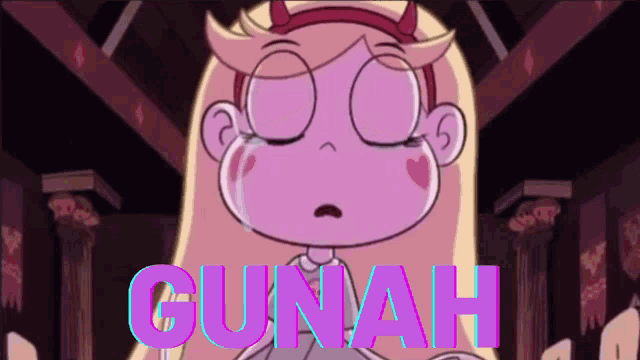 a star vs the forces of evil cartoon character crying