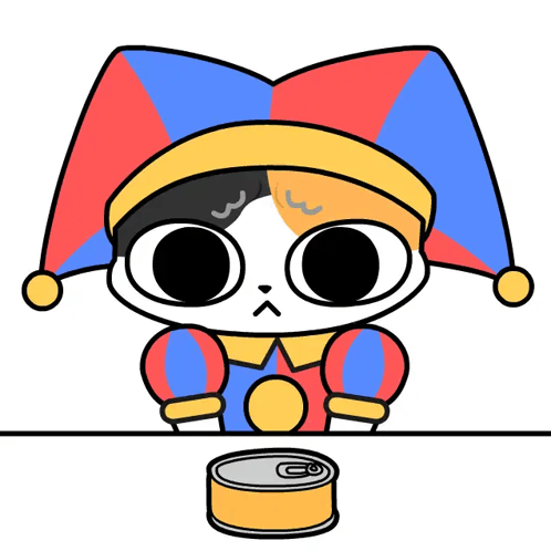 Ho Salt Cat Meme - Ho salt Cat Digital circus - Discover & Share GIFs