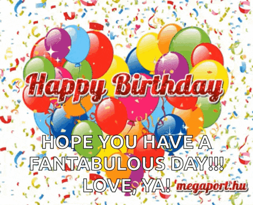 a birthday card that says happy birthday hope you have a fantastic day love ya megaport.hu