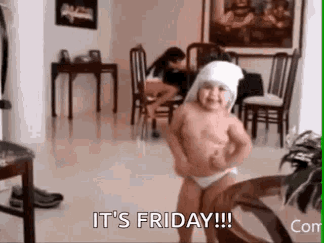 Its Friday Dancing GIF - Its Friday Dancing Baby GIFs
