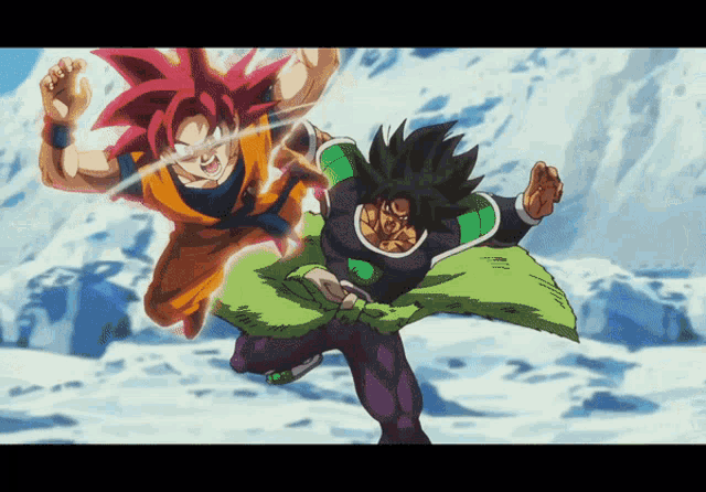 Broly Goku GIF - Broly Goku Dragon Ball Super GIFs