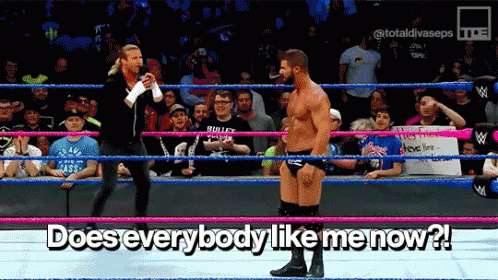 Dolph Ziggler Does Everybody Like Me Now GIF - Dolph Ziggler Does Everybody Like Me Now Bobby Roode GIFs