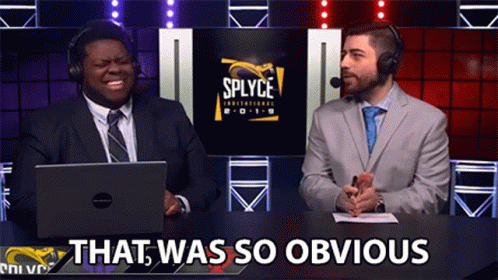 That Was Obvious Commentators GIF - That Was Obvious Commentators Announcers GIFs