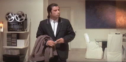 Wondering... What'S Going On - Pulp Fiction GIF