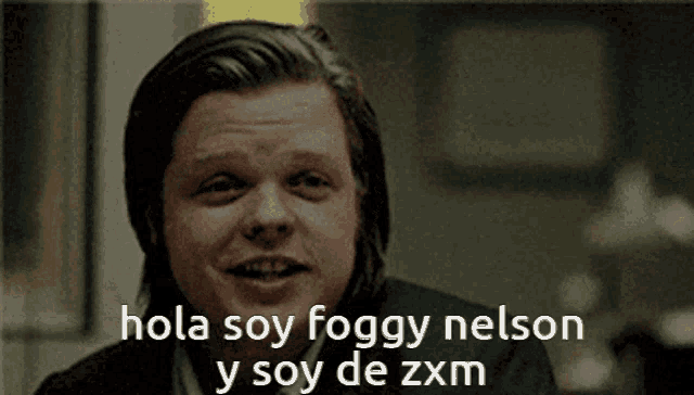 Soy De Foggy Nelson GIF - Soy De Foggy Nelson Daredevil GIFs