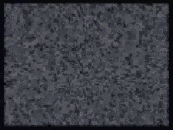 a pixel art drawing of a man 's face with a hat on .