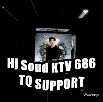 a picture of a cube with the words hi soud ktv 686 tq support written on it