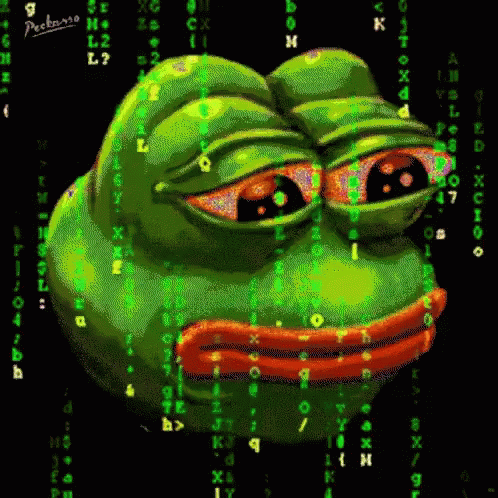 Pepe Matrix GIF - Pepe Matrix Rain GIFs
