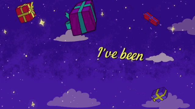 a purple background with the words i 've been waitin since january