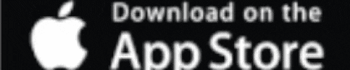 a white apple logo with the words download on the app store