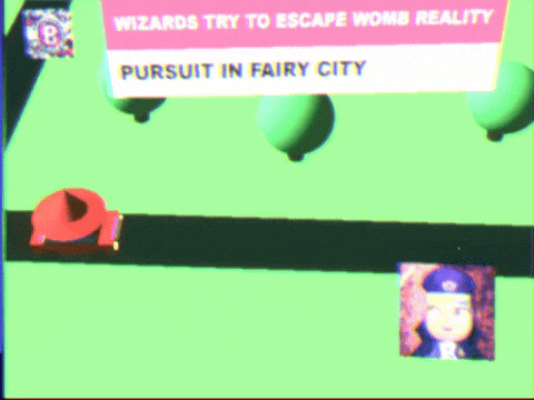 a wizards try to escape womb reality pursuit in fairy city game