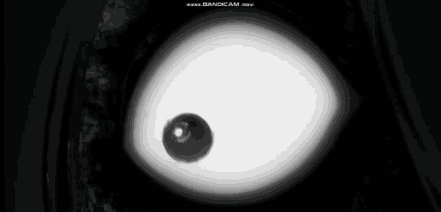 a black and white image of a swirl in the dark .