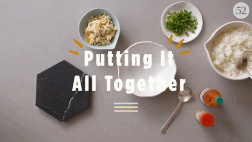 Putting It All Together Food52 GIF - Putting It All Together Food52 Setting Up GIFs