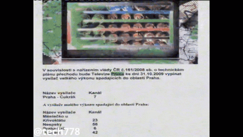 a paper with a picture of a refrigerator on it and the number 7 on it
