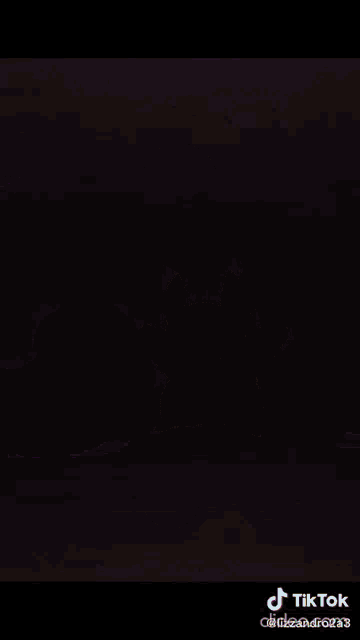 a pikachu is surrounded by purple glowing lines and a tiktok watermark