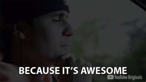Because Its Awesome Its Dope GIF - Because Its Awesome Its Dope Cool GIFs