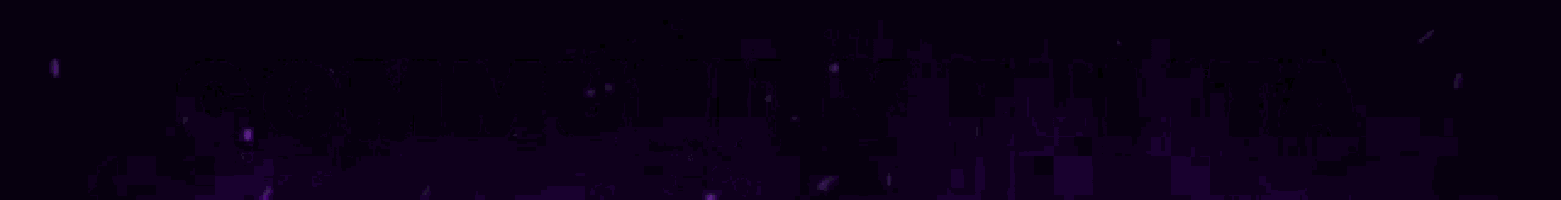 it looks like a purple lightning bolt coming out of a hole in the ground .