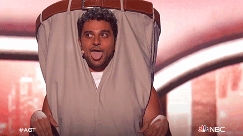 Tongue Out Mr Pants GIF - Tongue Out Mr Pants America'S Got Talent GIFs