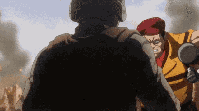 Rolento Street Fighter GIF - Rolento Street Fighter Victory GIFs