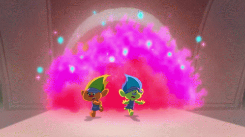 Explosion Trolls The Beat Goes On GIF - Explosion Trolls The Beat Goes On Trolls GIFs