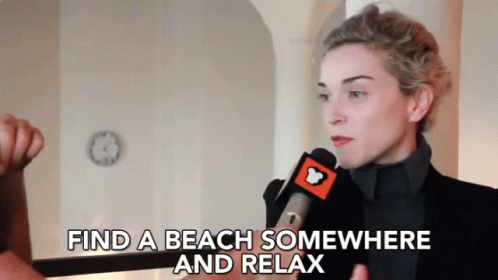 Find A Beach Somewhere And Relax Destress GIF - Find A Beach Somewhere And Relax Destress Vacation GIFs