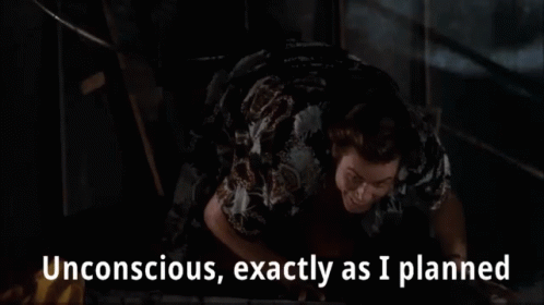 Ace Ventura Unconscious Exactly As I Planned GIF - Ace Ventura Unconscious Exactly As I Planned GIFs