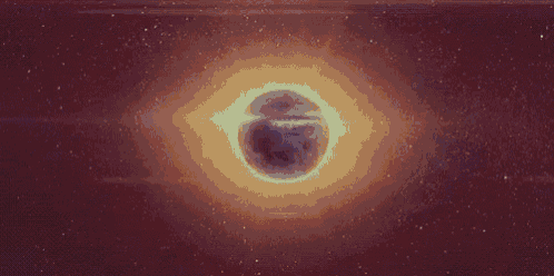 a close up of a woman 's eye with a circle in the middle