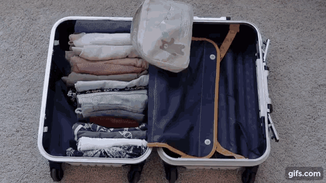 打包 行李 收納 GIF - Packing Luggage GIFs