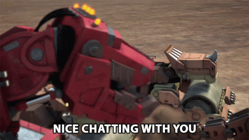 Nice Chatting With You Ty Rux GIF - Nice Chatting With You Ty Rux Dinotrux GIFs
