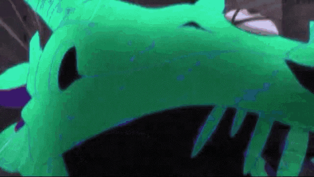 a glow in the dark drawing of a shark with the word shark visible