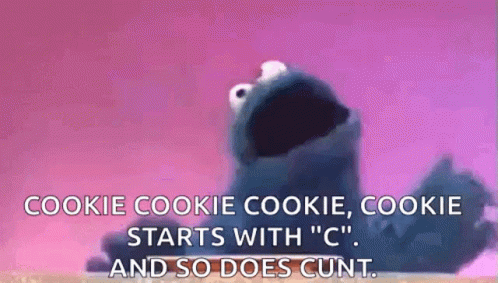 Cookie Monster Kooky GIF - Cookie Monster Kooky Silly GIFs