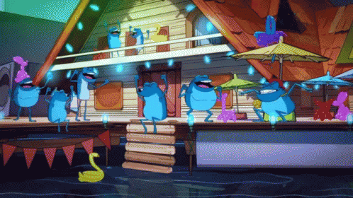 Dance Party GIF - Dream Works Tv Dream Works Animation Dream Works Tvgif GIFs