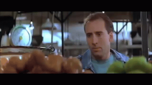 Nic Cage Eats Pears GIF - Nicholas Cage Pears City Of Angels GIFs