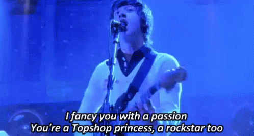 You'Re A Topshop Princess, A Rockstar Too GIF - Rockstar Concert Guitar GIFs