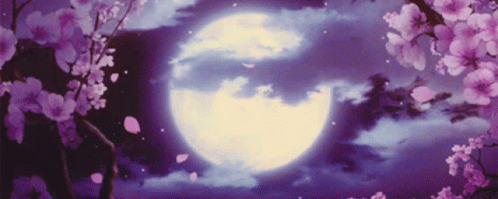 Moon Flower GIF - Moon Flower Sky GIFs