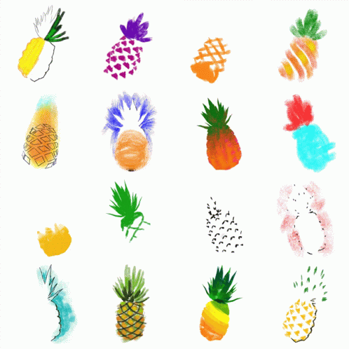 Pineapple Pineapples GIF - Pineapple Pineapples Blinking GIFs