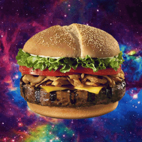 Space Burguer Hamburger GIF - Space Burguer Hamburger Burger GIFs