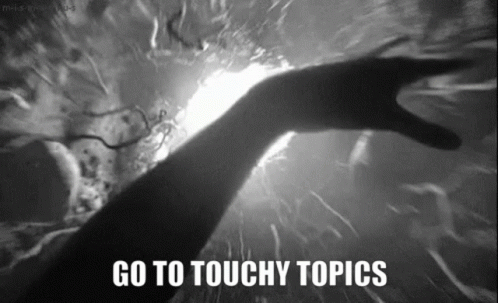 Smack Touchy Topics GIF - Smack Touchy Topics Go To Touchy Topics GIFs
