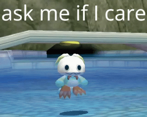 Chao Oomfie Ask Me If I Care GIF - Chao Oomfie Ask Me If I Care I Dont Care GIFs