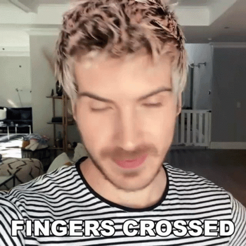 Fingers Crossed Joey Graceffa GIF - Fingers Crossed Joey Graceffa Wish For The Best GIFs