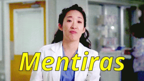 Doctora Reaccionando A Mentiras GIF - Doctora Christina Yang Mueca GIFs