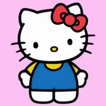 Hello Kitty Waving GIF