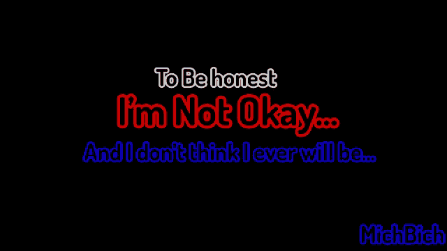 a black background with red and white text that says good bye everything i ever held dearly