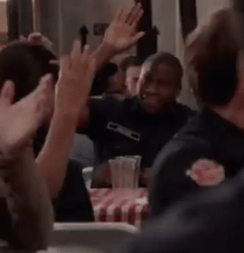 Station19 High Five GIF - Station19 High Five Friends GIFs