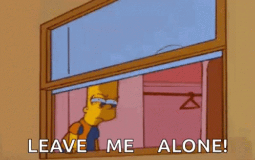 Isolation The Simpsons GIF - Isolation The Simpsons Alone GIFs