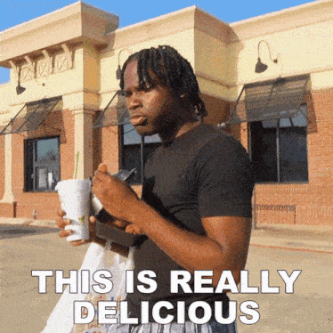 This Is Really Delicious Kanel Joseph GIF - This Is Really Delicious Kanel Joseph This Is So Tasty GIFs