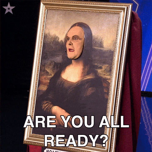 Are You All Ready Moning Lisa GIF - Are You All Ready Moning Lisa Britain'S Got Talent GIFs