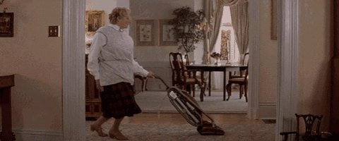 3. Cleaning, Until That Gets Boring. GIF