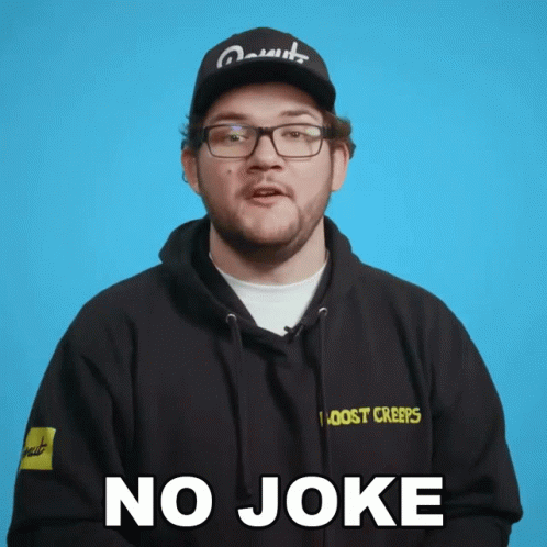 No Joke Nolan Sykes GIF - No Joke Nolan Sykes Donut Media GIFs