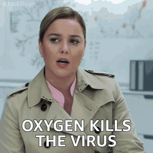 Oxygen Kills The Virus Virus GIF - Oxygen Kills The Virus Virus Eradicate GIFs